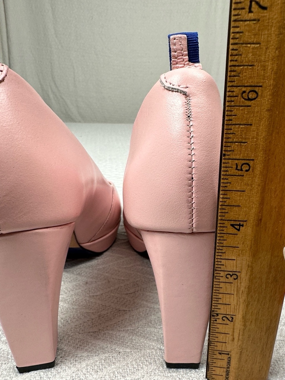 Dr. Liza Pink Platform Leather High Heel Comfort Pumps Luxury Pumps professional - Picture 6 of 16
